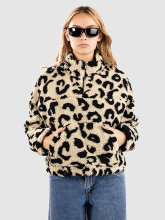 Urban Classics AOP Sherpa Troyer Half-Zip Fleece Pullover