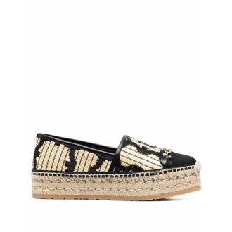 Ferragamo Logo Embroidered Espadrilles