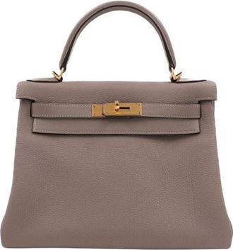 Herm&egrave;s Herm&egrave;s Kelly 28 Togo Leather Gold Hardware