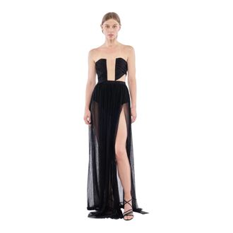 Nensi Dojaka Mujer, Vestidos, Negro, Talla: S