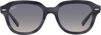 Ray-Ban ERIK Grey Gradient Square Unisex Sunglasses RB4398 140432 53