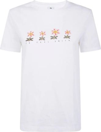 Paul Smith Womens Flowers Row T-Shirt