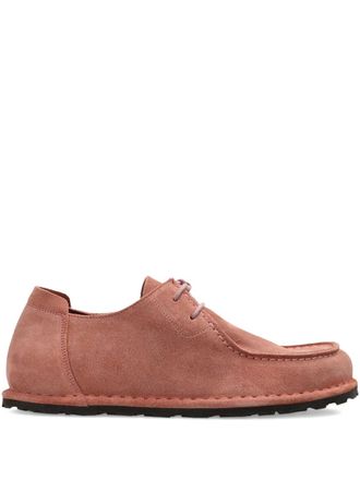 Birkenstock Utti su&egrave;de loafers met veters - Roze