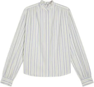 Vanessa Bruno Camicia a righe con colletto a volant - - Blouses & Shirts - Donna - Multicolore - L