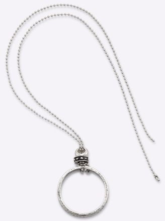 Heine Kette mit Anh&auml;nger HEINE, Damen, Gr. N-Groesse, Metall, silber (silberfarben), Halsketten Kette mit Anh&auml;nger