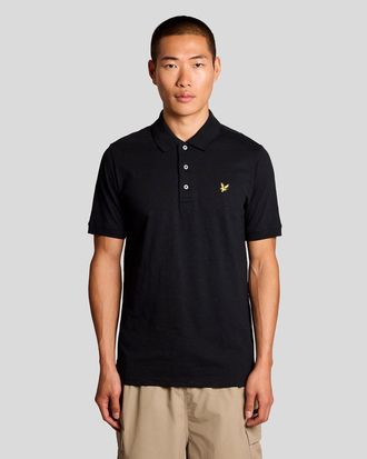 Lyle & Scott Fijn Katoen Slub Poloshirt