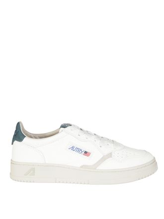Autry White Medalist Low Leather Sneakers