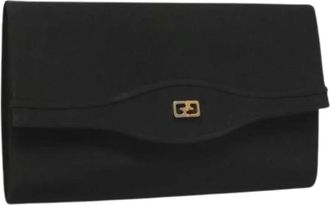 Gucci Pre-owned Clutches, female, Black, Size: ONE SIZE Pre-owned Nylon Clutch