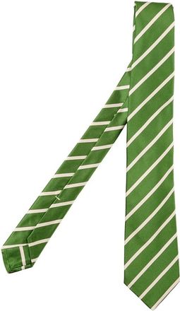Kiton Cravatta - Heren - Stropdassen - Groen - ONE Size - Accessoires