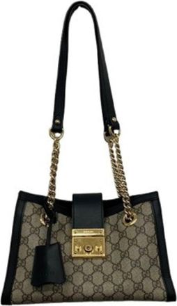 Gucci Brown Gg Supreme Tote Bag (Pre-Owned)