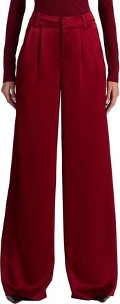 Alice & Olivia Alice + Olivia Kennedy High-Rise Pleated Trouser