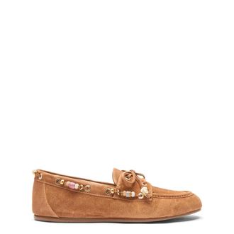 Stuart Weitzman Sailor Shoes, female, Brown, Size: 10 US Majorca Tinsley Mule