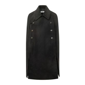 7 For All Mankind Capa de doble botonadura - Jackets - Mujer - Negro - XS