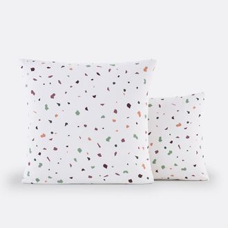 La Redoute Interieurs Kussensloop in katoen, Granito