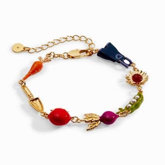 Alex and Ani Farmers Market Inline Bracelet in Gold at Nordstrom