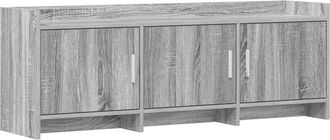 vidaXL Mueble De Tv 130 X 33 X 47 Cm Sonoma Gris Madera De Ingenier&iacute;a Vidaxl