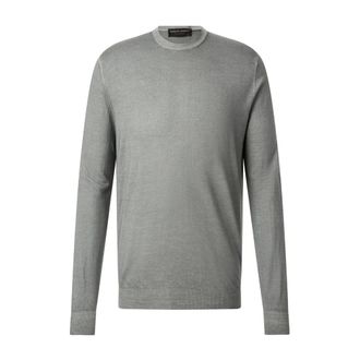 FILIPPO DE LAURENTIIS Round-neck Knitwear, male, Gray, Size: 2XL Round-neck Knitwear