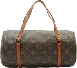 Louis Vuitton Brown Cotton Papillon (Authentic Pre-Loved)