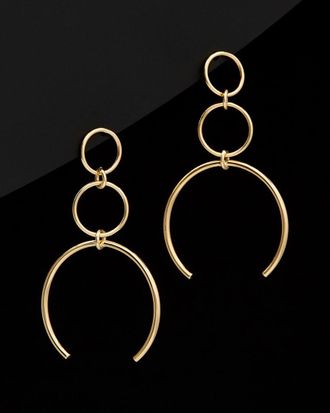Italian Gold, Inc 14K Italian Gold Graduated Triple Circle Drop Earrings