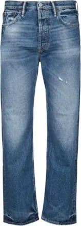 Acne Studios Blue Mid Rise Jeans