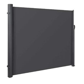 OEM Toldo Lateral, Parasol Para Jard&iacute;n, Dise&ntilde;o Ligero, Protecci&oacute;n Uv, 3,5 X 1,6 M, Gris Oscuro