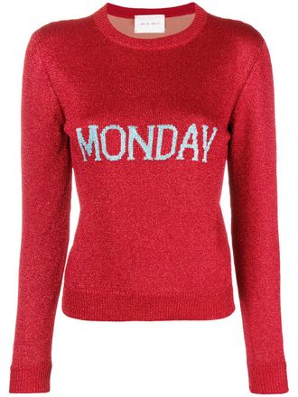 Alberta Ferretti Monday knit jumper - Rood