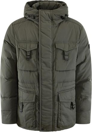 Peuterey Taiptek MFC 4.S Jas - Heren - Winterjassen - Groen - 3XL - Nylon - Jassen