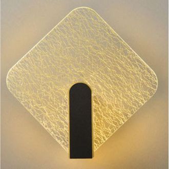 OEM Aplique De Pared Interior Acr&iacute;lico, Aplique Led De 5w, L&aacute;mpara De Mesilla Para Dormitorio, Sala De Estar, Balc&oacute;n, Pasillo, Aplique De Pared De Estilo 