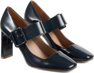 L.k. Bennett Phoebe Mary Jane Pump in Navy at Nordstrom, Size 11Us