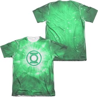 Gildan Green Lantern Green Energy (Front/Back Print) Adult 65/35 Poly/Cotton Short Sleeve Tee / T-Shirt