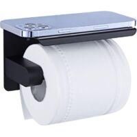 OEM Portarrollos De Papel Higi&eacute;nico, Sin Necesidad De Taladrar, Dispensador De Papel Higi&eacute;nico Con Estante, Acero Inoxidable Sus 304, Autoadhesivo Y De Mo