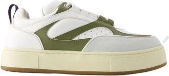 Eytys Sidney Vegan Olio Sneakers - Synthetisch Leer - Wit - Dames - Sneakers - Wit - 38 EU - Leer - Schoenen