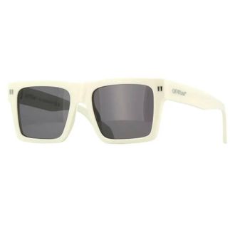 Off-white Lawton Grey Square Unisex Sunglasses OERI109 0107 54