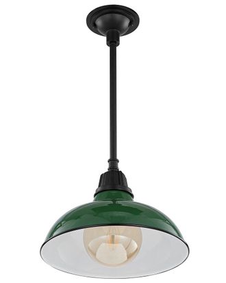 Jonathan Y Designs Jonathan Y Jasper Farmhouse Industrial Indoor/Outdoor Pendant