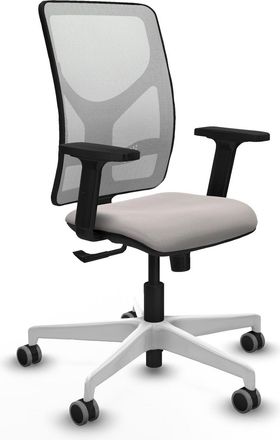 Piqueras y Crespo Silla De Oficina Piqueras Y Crespo Motilla Cuero Sint&eacute;tico Blanco