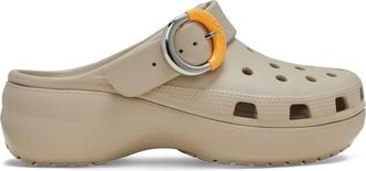 Crocs Klompen CLASSIC PLATFORM DIPPED BUCKLE