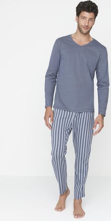 Trendyol Heren Ronde hals Pyjama Set 2 pak