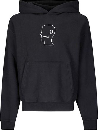 Brain Dead Logo Head Hoodie