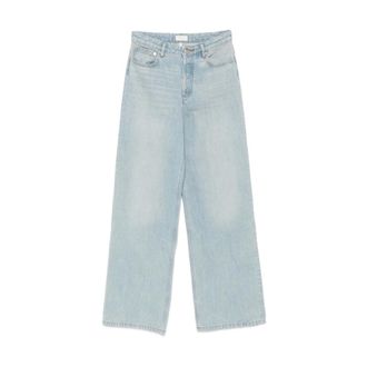 A.P.C. Wide Jeans, female, Blue, Size: W26 Wide Jeans