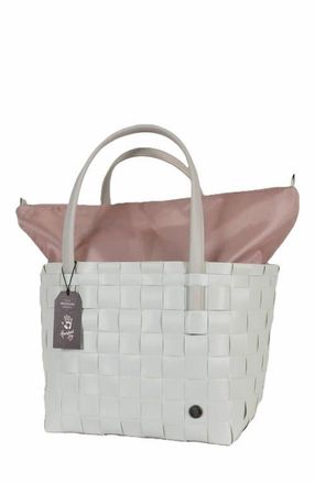 Handed By Color Deluxe Recycled Tote Bag in Misty Grey at Nordstrom, Size Medium