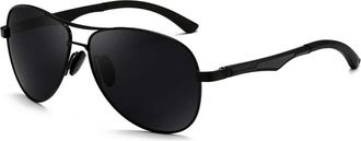 Generic Polarized Sunglasses for Men - HD Driving Sunglasses with Silicone Nose Pads and Aluminum Magnesium Alloy Frame, Effectively Block Strong Light