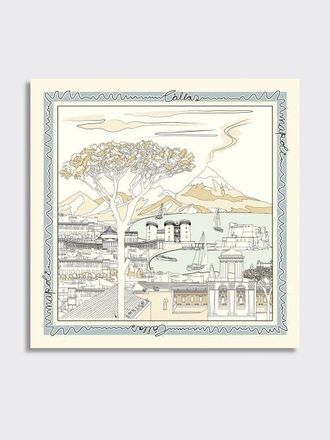 C&acirc;llas Milano Napoli Scarf in Beige at Nordstrom, Size Large