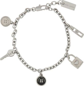 Marc Jacobs Bracciale Button Charm-Donna