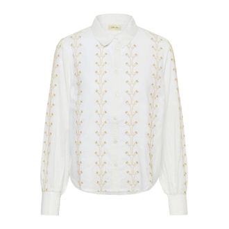 Cream Dames, Blouses & Shirts, Wit, Maat: XL