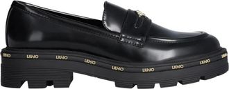 Liu Jo Zwarte Loafer van Kunstleer - Dames - Loafers - Zwart - 37 EU - Leer - Schoenen