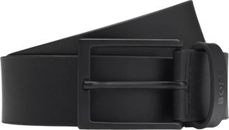HUGO BOSS Heren, Accessoires, Zwart, Maat: 105 CM Leer