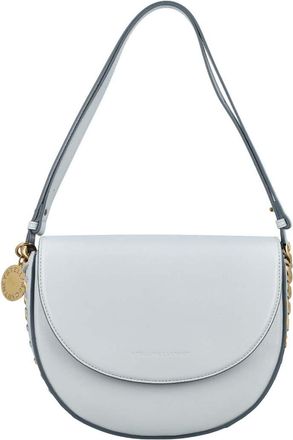 Stella McCartney Light Blue Frayme Small Shoulder Bag