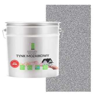 OEM Enlucido De Mosaico De Resina Plateada, Clase 1, Resistente A Las Heladas, Mosaico Premium, 7 Kg