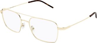 Saint Laurent Eyeglasses - unisex - Accessoires - Geel - Maat: 53 MM