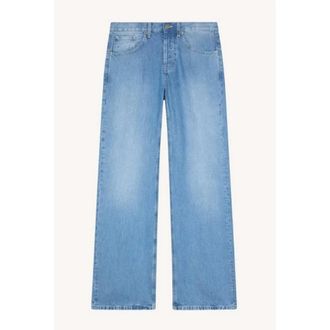 Dondup Blue Wide Leg Palazzo Jeans - female - Dondup - Wide Jeans - Blue - W28 - Jeans